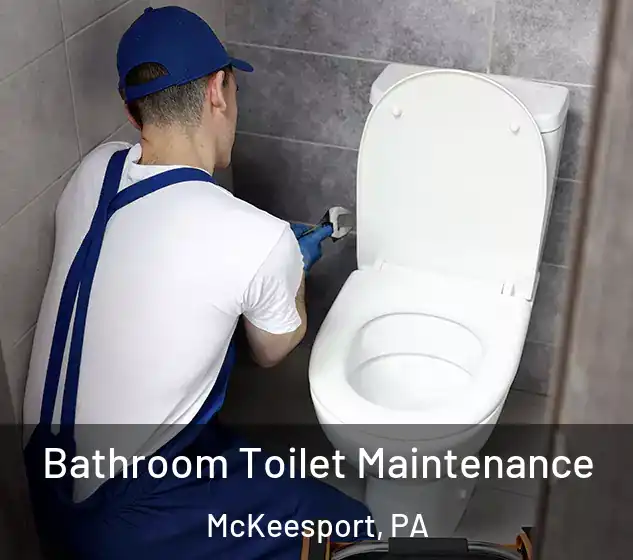  Bathroom Toilet Maintenance McKeesport, PA
